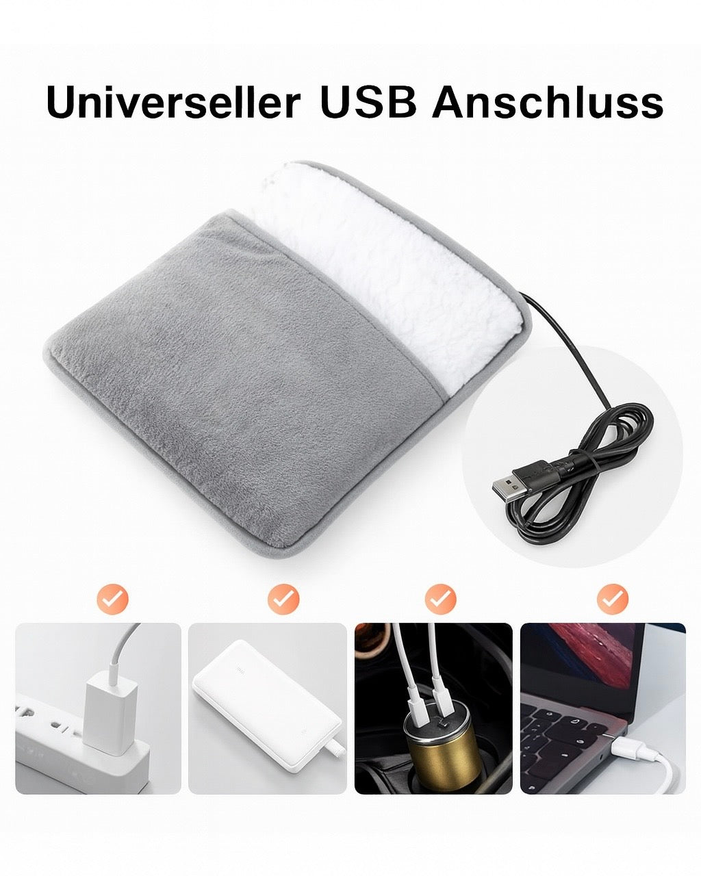 LumyHeat – USB-Fußwärmer für sofortige Wohlfühlwärme