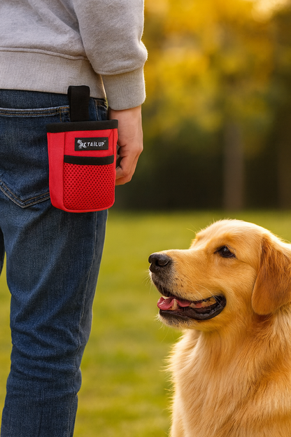 SnackTasche – Praktischer Leckerli-Beutel für Spaziergänge & Hundetraining