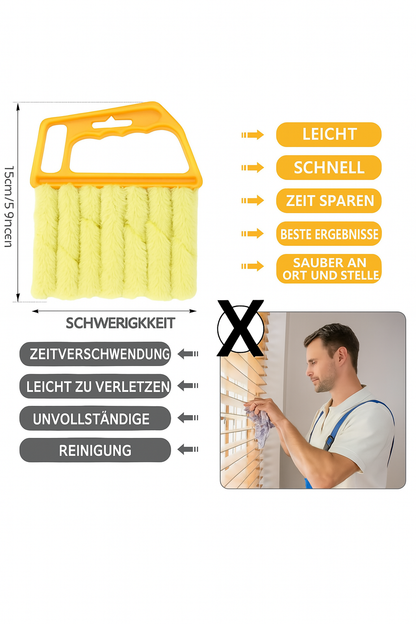 Lammelo – Reinigt Lamellen mühelos sauber
