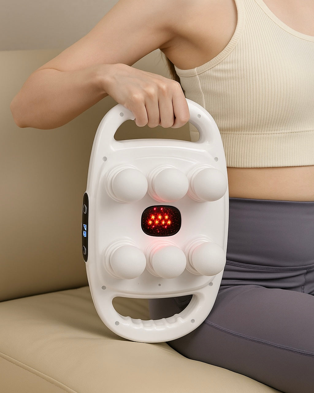 LumyCare 6-Kopf Massagegerät für tiefe Muskelentspannung