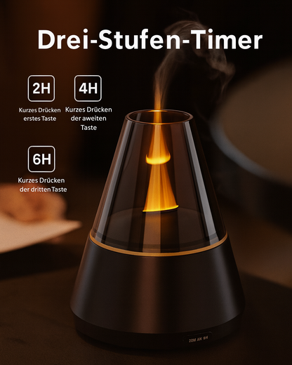 FlammenZauber – Aromadiffuser mit echter Flammen-Optik für dein Zuhause