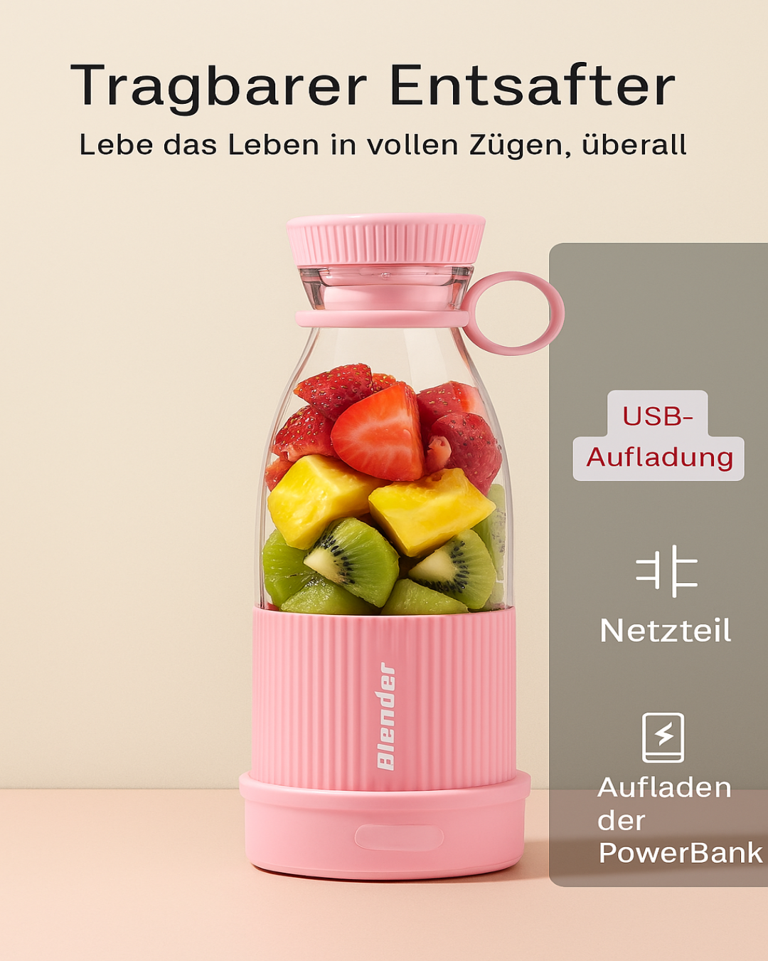 Mix To Go – Dein Smoothie-Mixer