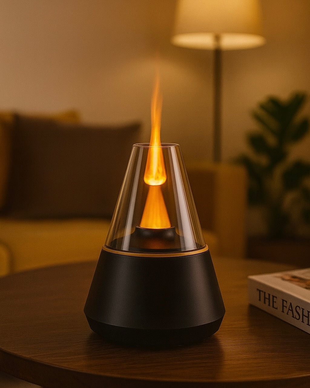 FlammenZauber – Aromadiffuser mit echter Flammen-Optik für dein Zuhause