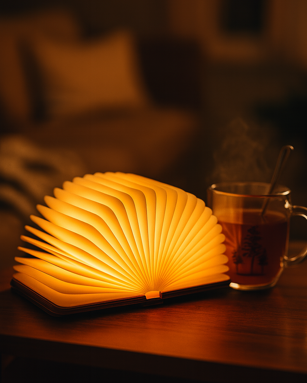 Lumybook– Das elegante Buchlicht für Wärme, Stil & Entspannung zuhause