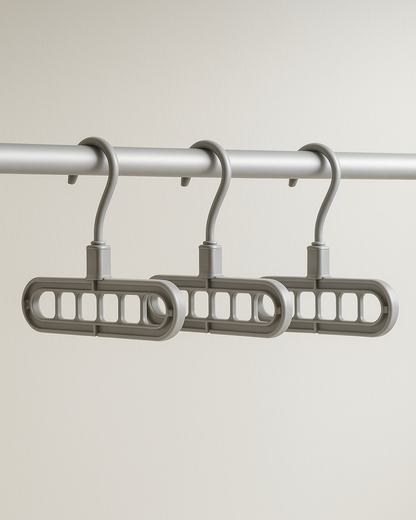 KleiderMeister – Drehbarer 9-Loch Kleiderbügel für mehr Platz