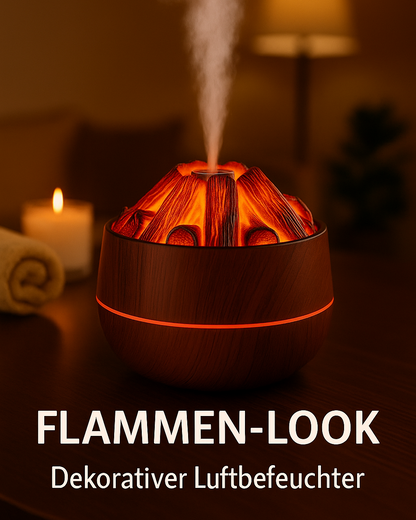 AtemRuh – Flammen-Luftbefeuchter für Ruhe, Duft & Wohlbefinden