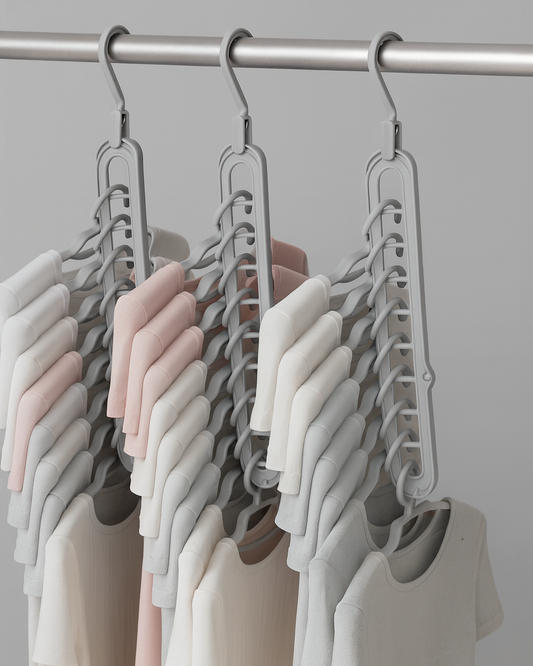 KleiderMeister – Drehbarer 9-Loch Kleiderbügel für mehr Platz