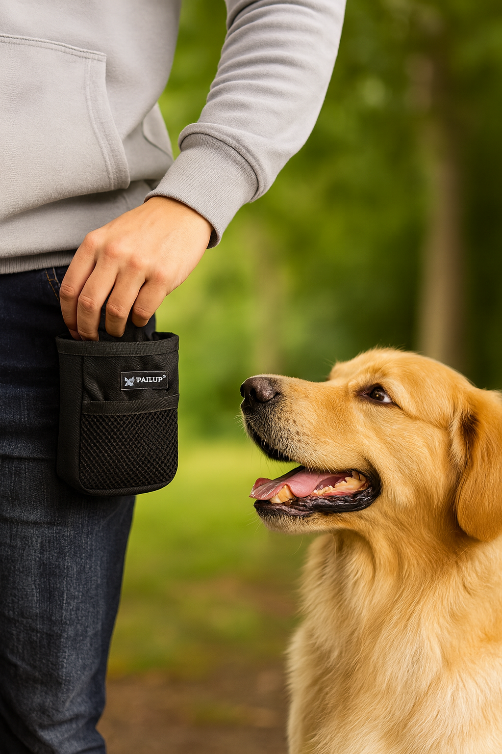 SnackTasche – Praktischer Leckerli-Beutel für Spaziergänge & Hundetraining