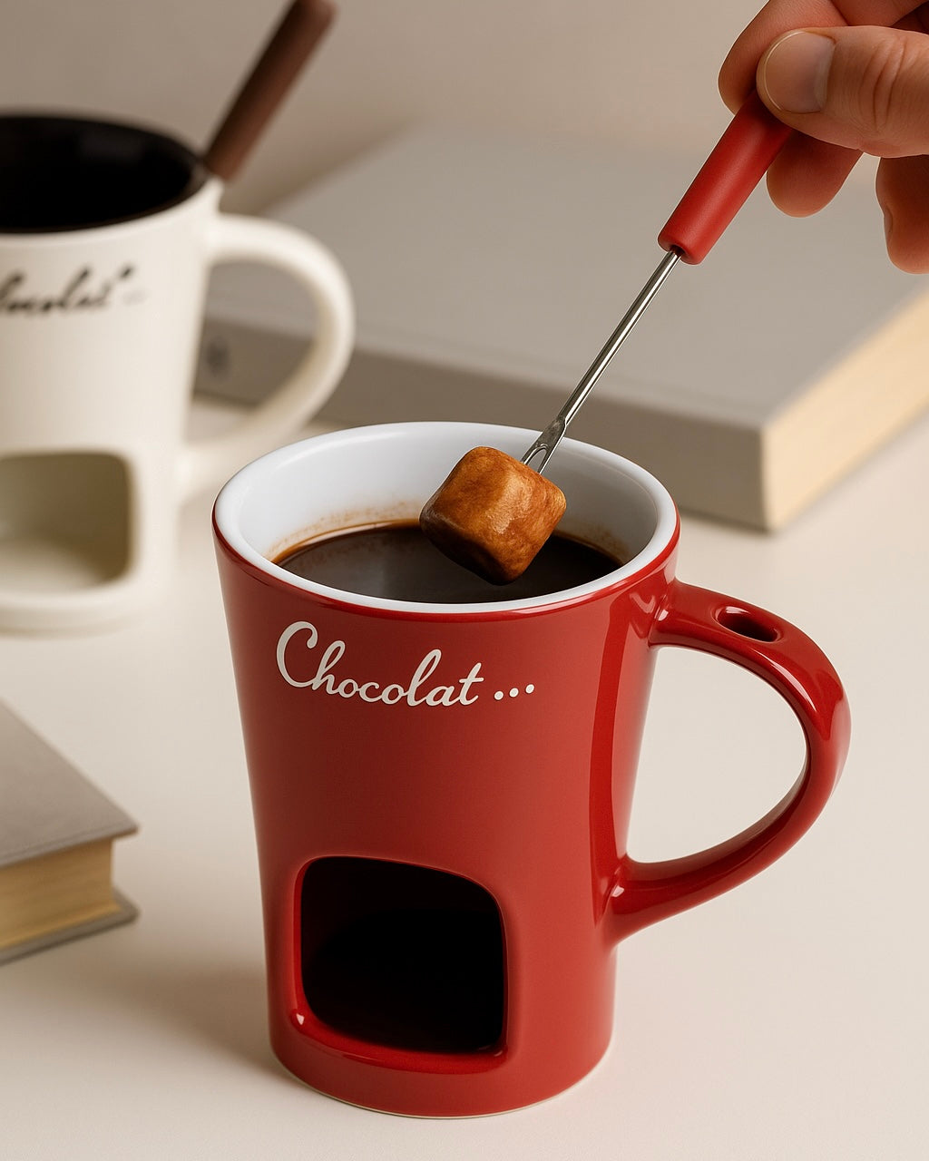 SchokoMoment – Die Fondue-Tasse für sofortigen Schmelzgenuss