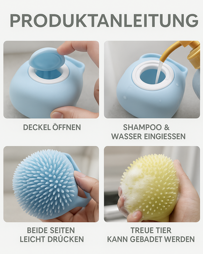LumyPet – Die sanfte Fellpflege-Bürste mit Shampoo-Touch für glückliche Haustiere