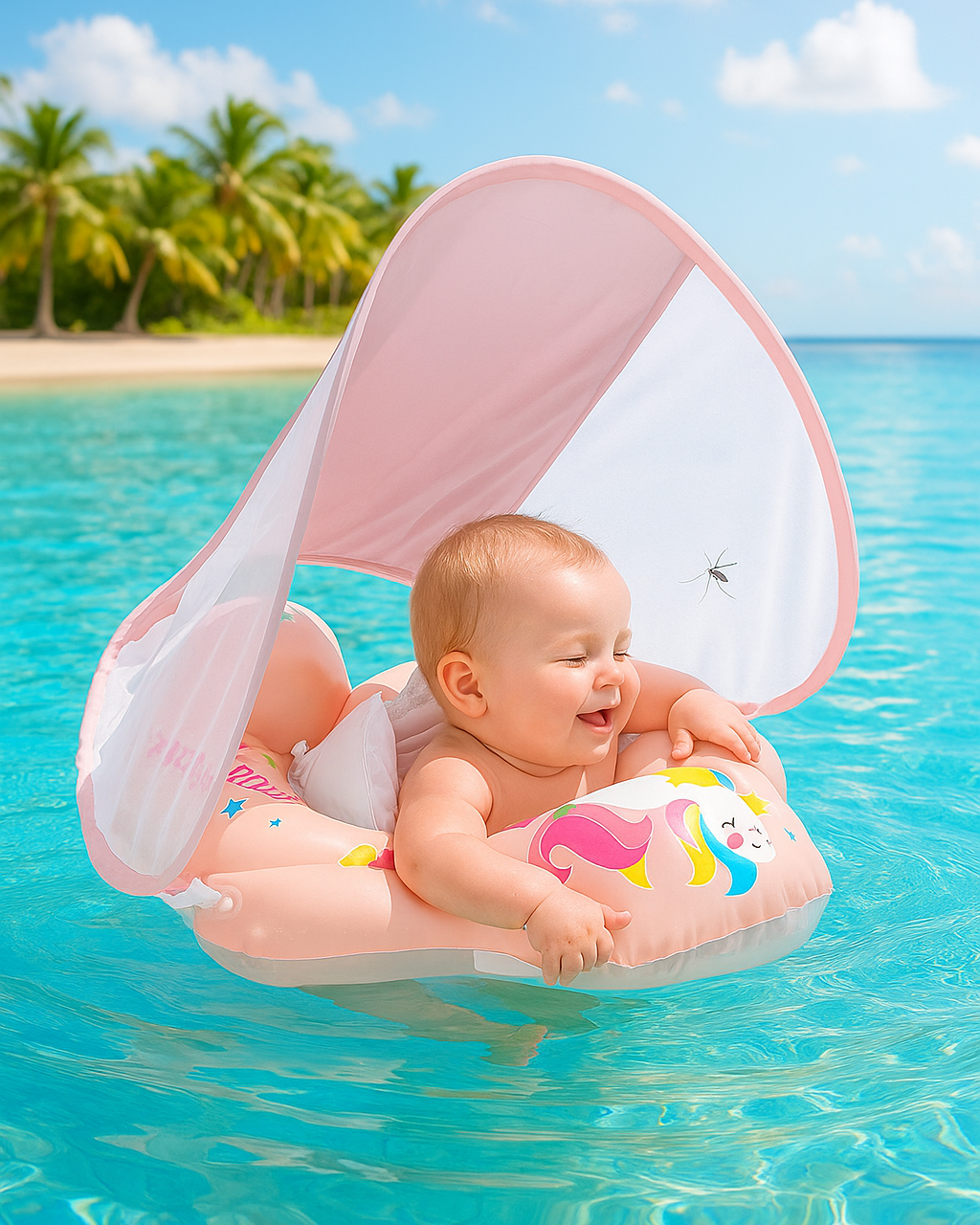 WellenWunder – Dein sicherer Baby-Schwimmring für sorgenfreies Planschen