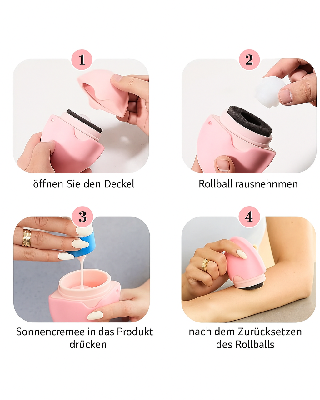 Roll & Shine – Dein smarter Sonnencreme-Roller