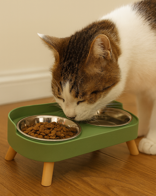 LieblingsDuo – Stilvoller Doppelnapf für Futter & Wasser in perfekter Balance