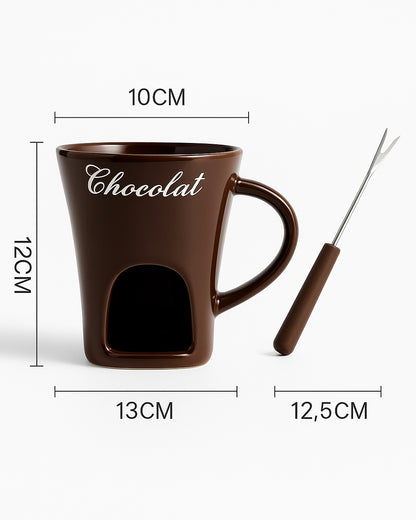 SchokoMoment – Die Fondue-Tasse für sofortigen Schmelzgenuss