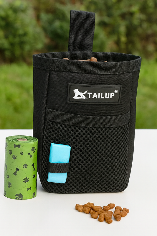 SnackTasche – Praktischer Leckerli-Beutel für Spaziergänge & Hundetraining