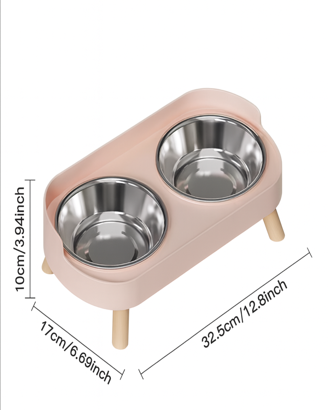 LieblingsDuo – Stilvoller Doppelnapf für Futter & Wasser in perfekter Balance