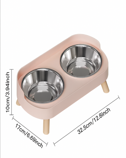 LieblingsDuo – Stilvoller Doppelnapf für Futter & Wasser in perfekter Balance