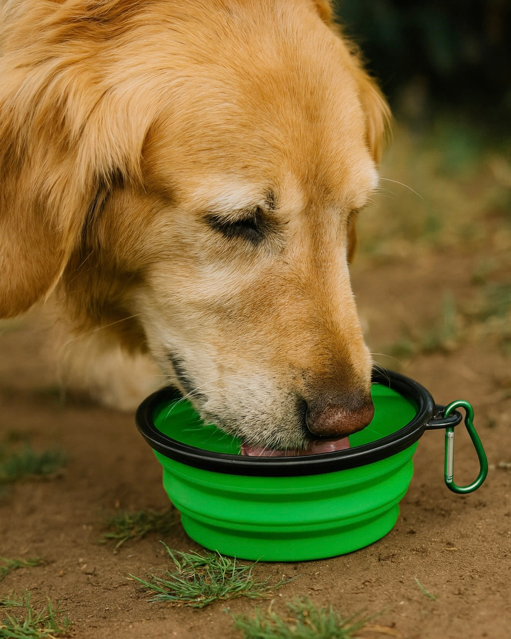 LumyNapf – Faltbarer Hundenapf für unterwegs