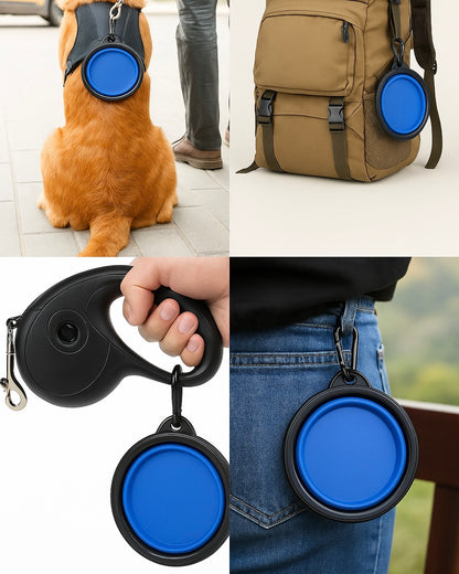 LumyNapf – Faltbarer Hundenapf für unterwegs