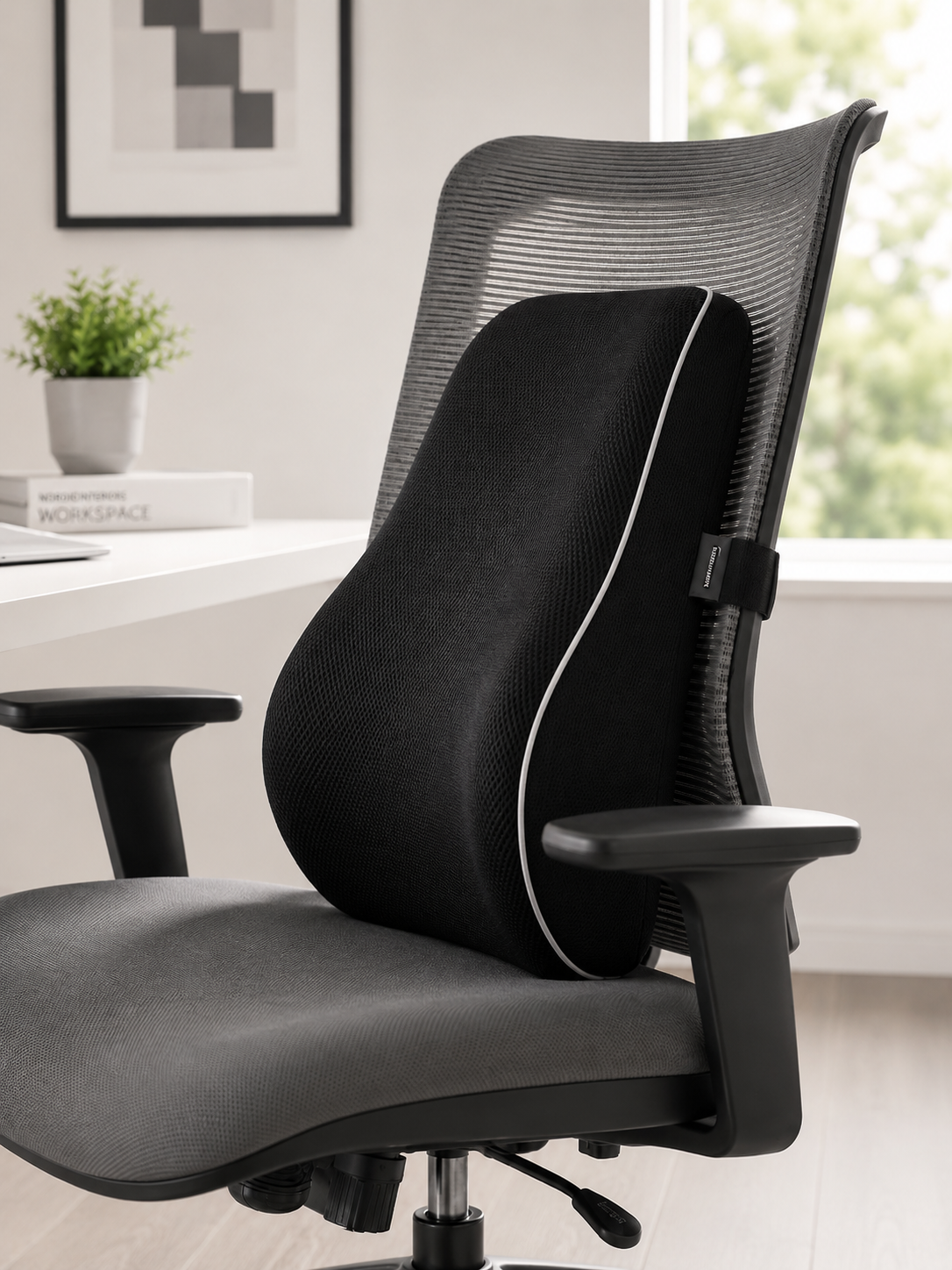 Premium Rückenkissen - Ergonomisches Kissen gegen Rückenschmerzen